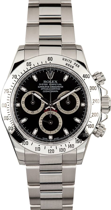 white dial black subdial daytona model no|Complete List of Rolex Daytona Models and Reference Numbers.